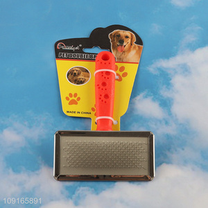 Most popular professional pet comb pet hair removal brush