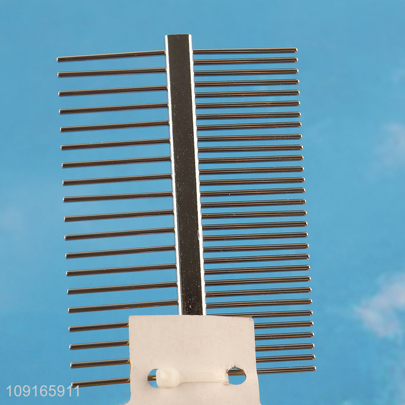 Factory price double-sided pet comb pet hair removal brush