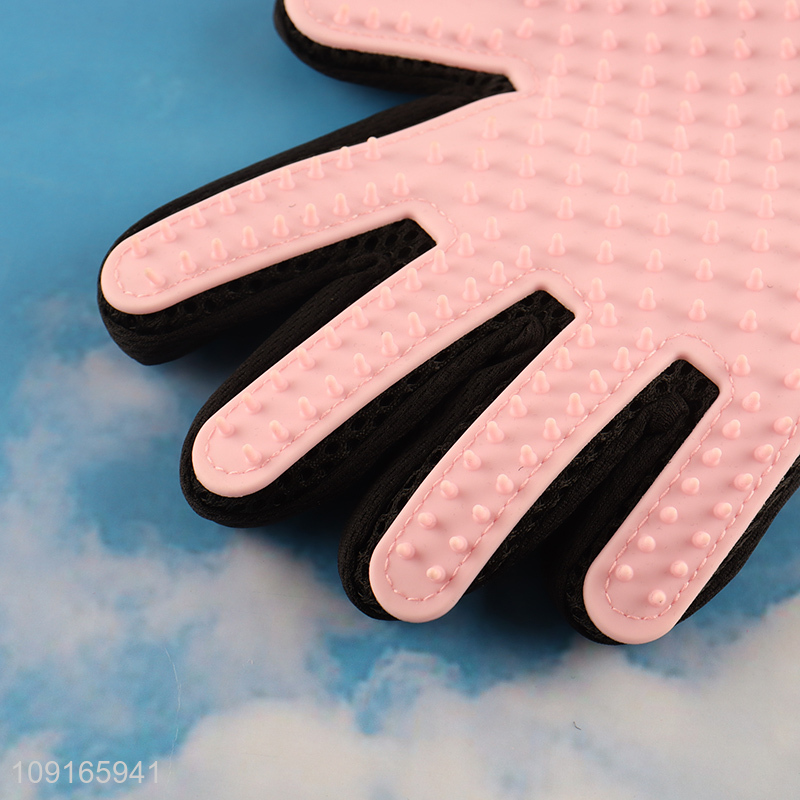 Factory wholesale professional cat hair removal gloves