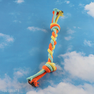 Top quality bite-resistant pet cotton rope chew toys for sale