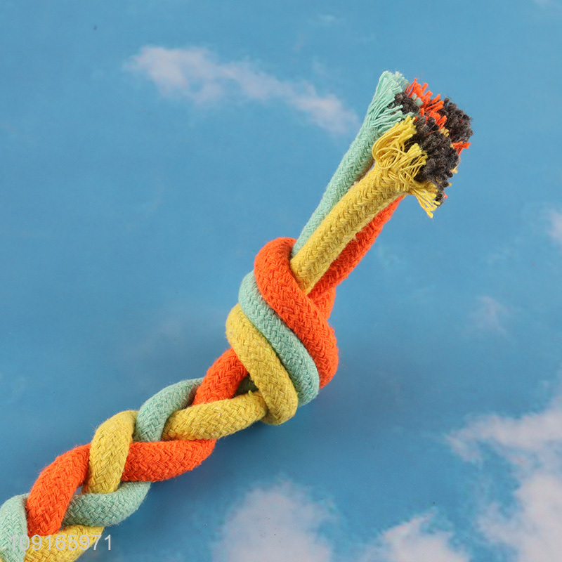 Top quality bite-resistant pet cotton rope chew toys for sale
