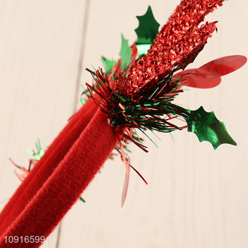 China supplier christmas party supplies christmas hair hoop