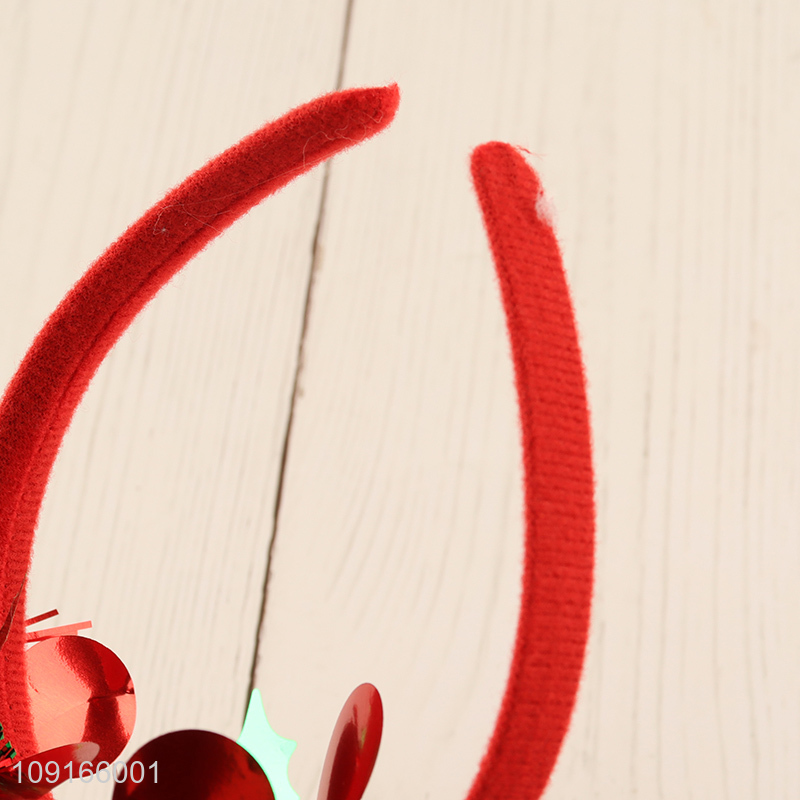 Hot items christmas decoration christmas hair hoop hair accessories