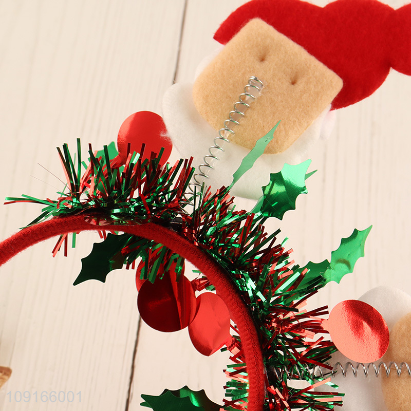 Hot items christmas decoration christmas hair hoop hair accessories