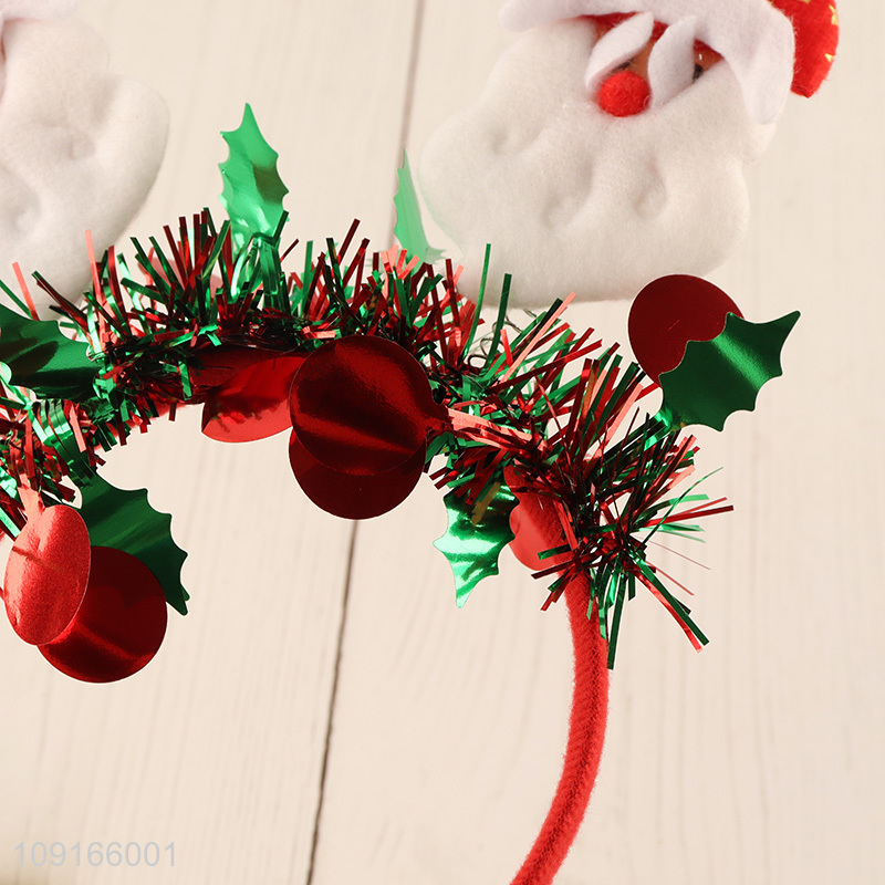 Hot items christmas decoration christmas hair hoop hair accessories