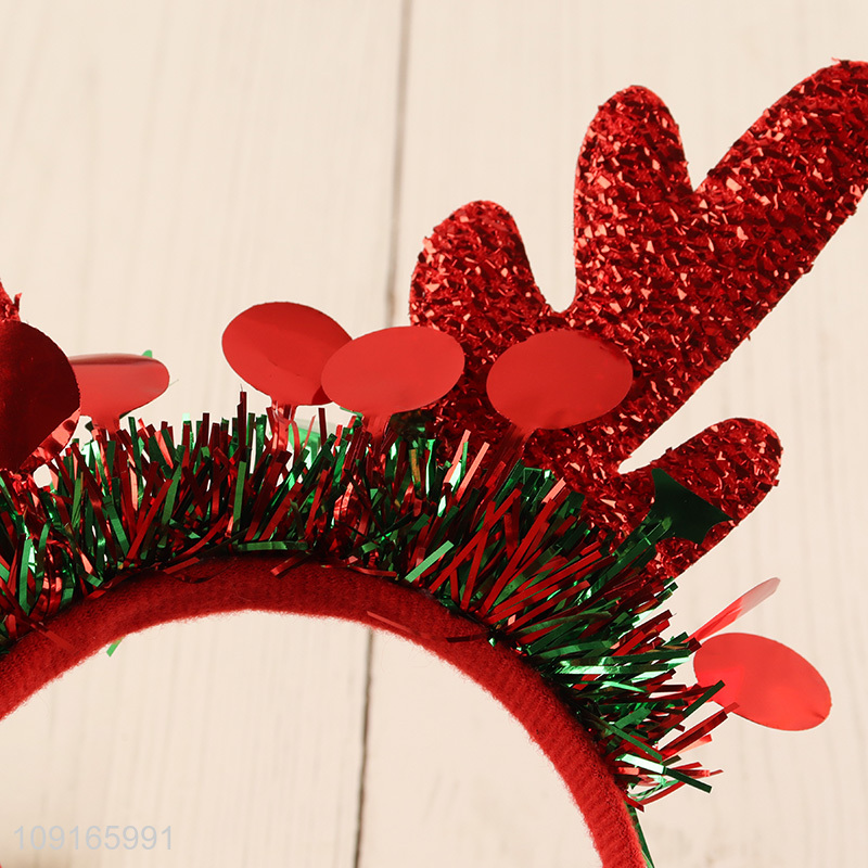 China supplier christmas party supplies christmas hair hoop