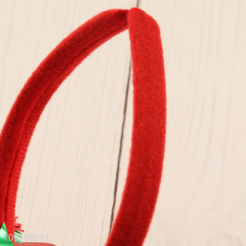 Online wholesale creative christmas hair hoop xmas tree hair hoop