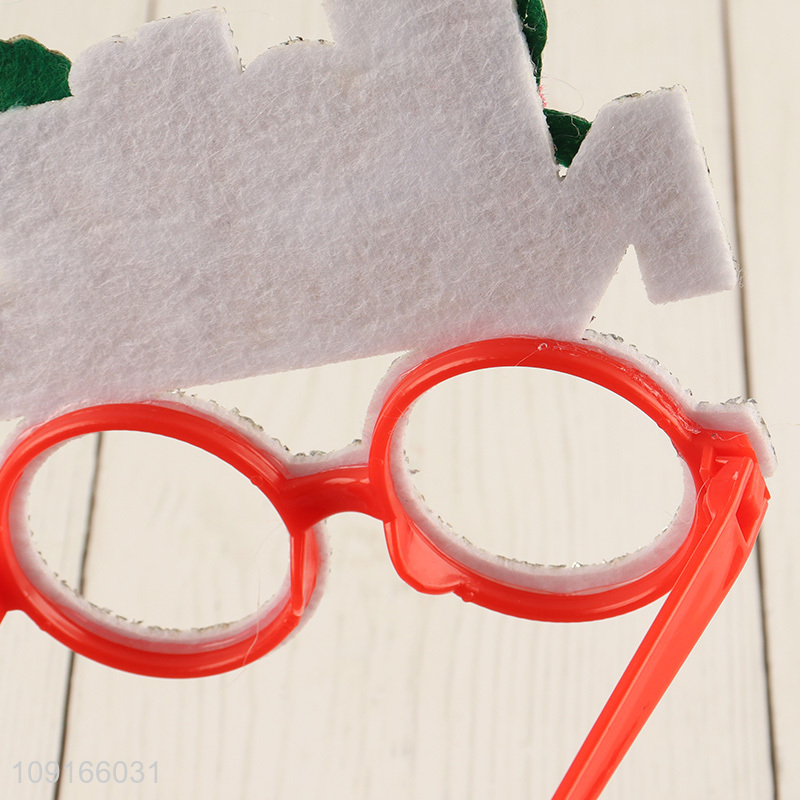 Best selling christmas party supplies christmas glasses for men women