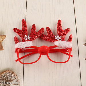 Hot products red christmas glasses party glasses for sale