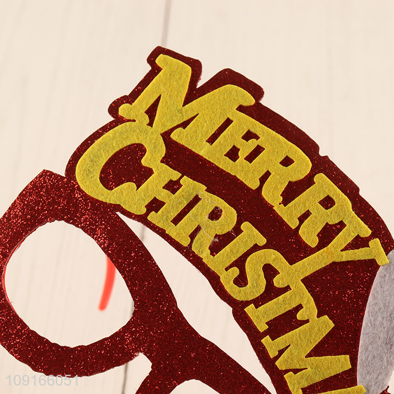 Factory supply merry christmas creative christmas glasses party glasses