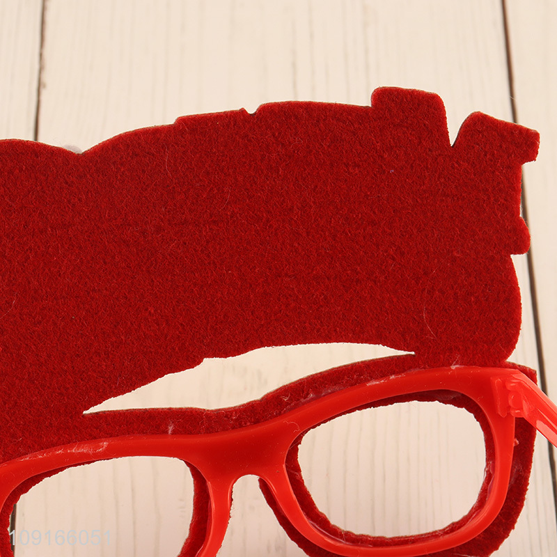 Factory supply merry christmas creative christmas glasses party glasses