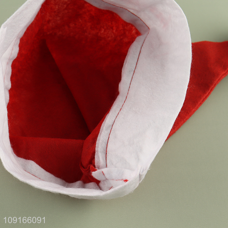 Best quality party supplies Santa hat christmas hat for sale