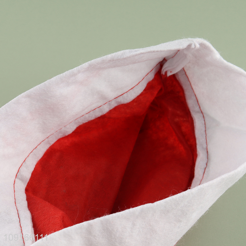 Top selling creative polyester Santa hat christmas hat wholesale