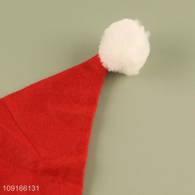Popular products adult polyester Santa hat christmas hat for sale