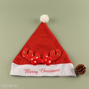 Good selling polyester Santa hat christmas decorative hat