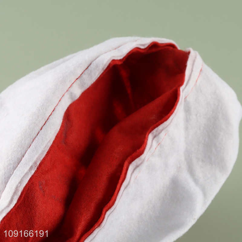 Good selling polyester Santa hat christmas decorative hat