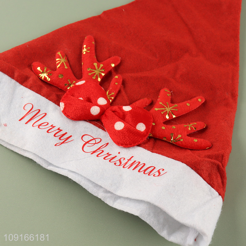 Popular products adult polyester Santa hat christmas hat for christmas party