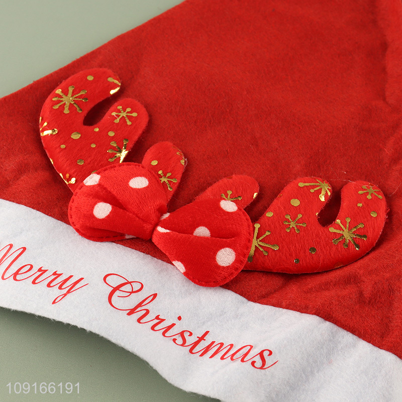 Good selling polyester Santa hat christmas decorative hat
