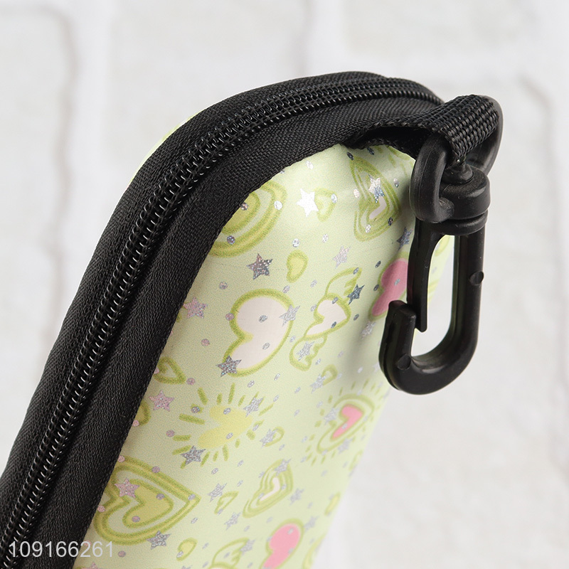 Yiwu market heart printed eva glasses box glasses case for sale