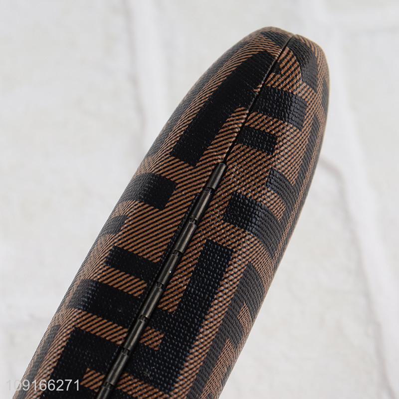 Factory price multicolor fashion pu leather glasses box sunglasses case