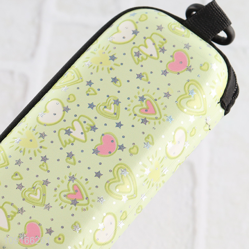 Yiwu market heart printed eva glasses box glasses case for sale