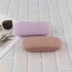 New arrival multicolor pu leather glasses box sunglasses case for sale