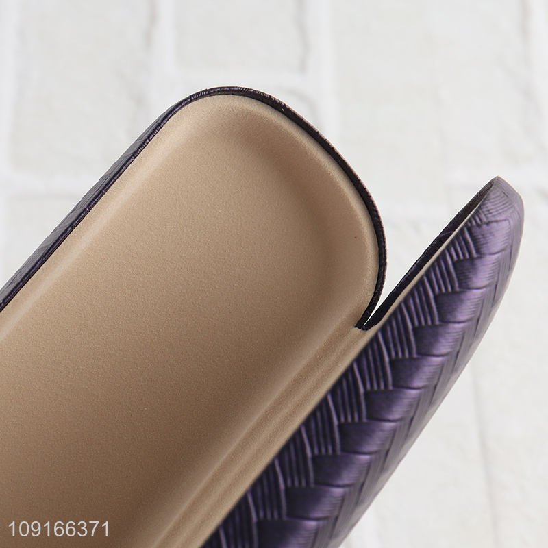 Factory supply pu leather glasses box glasses case for sale