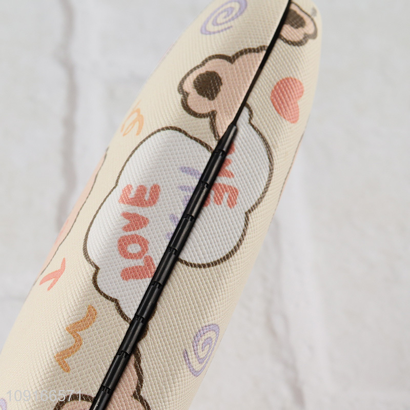 Online wholesale bear printed glasses box glasses case sunglasses case