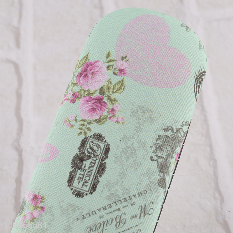 Factory price flower pattern glasses box glasses case sunglasses case
