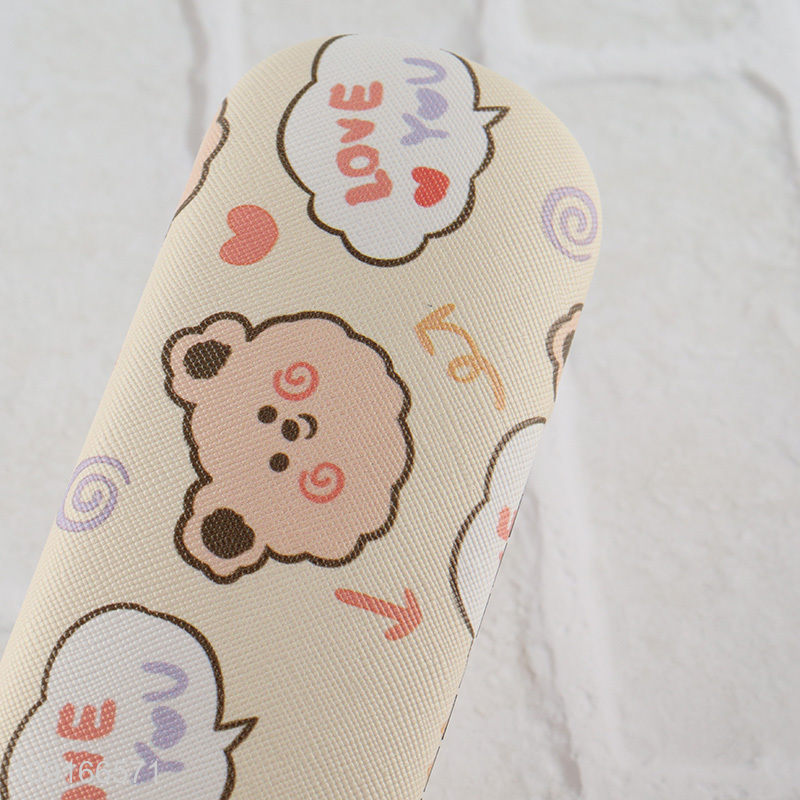 Online wholesale bear printed glasses box glasses case sunglasses case