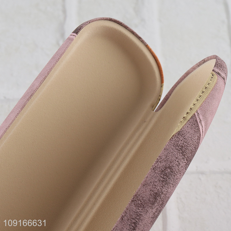 Top sale pu leather glasses box glasses case sunglasses case