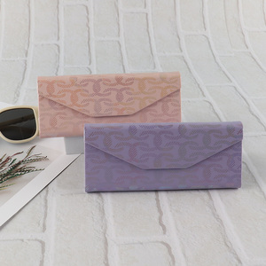 China wholesale fashion triangle glasses box glasses case sunglasses case