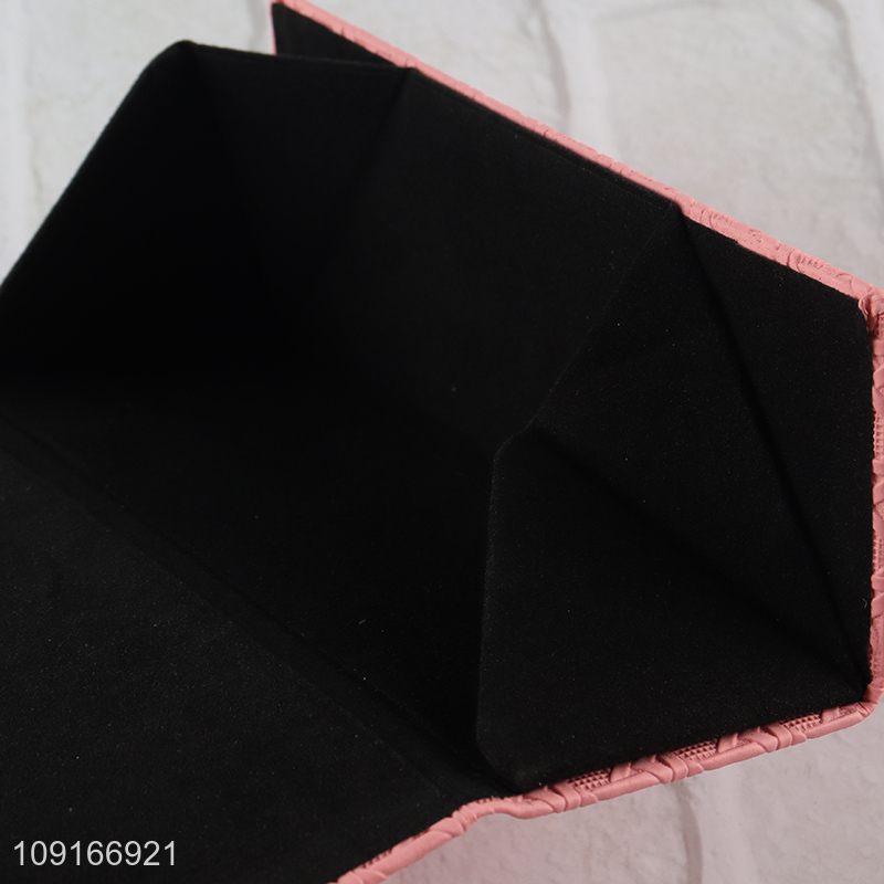 Factory wholesale multicolor triangle glasses box glasses case sunglasses case