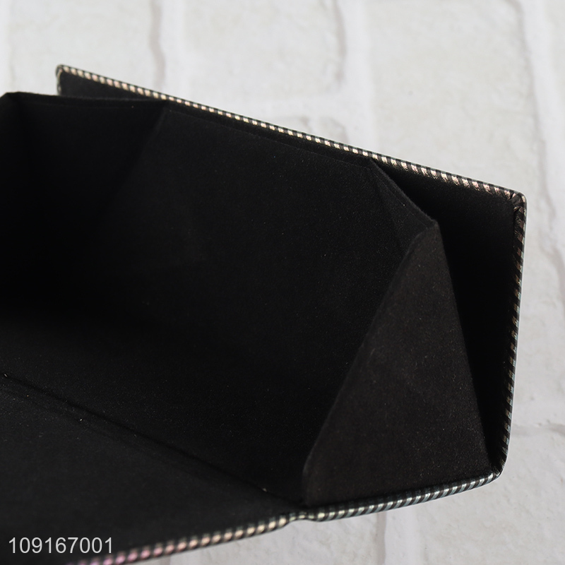 Best sale folding triangle glasses box glasses case sunglasses case