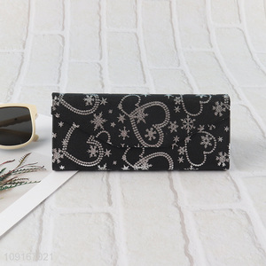 Hot selling portable triangle glasses box glasses case sunglasses case