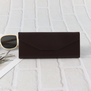 Low price folding triangle glasses box glasses case sunglasses case
