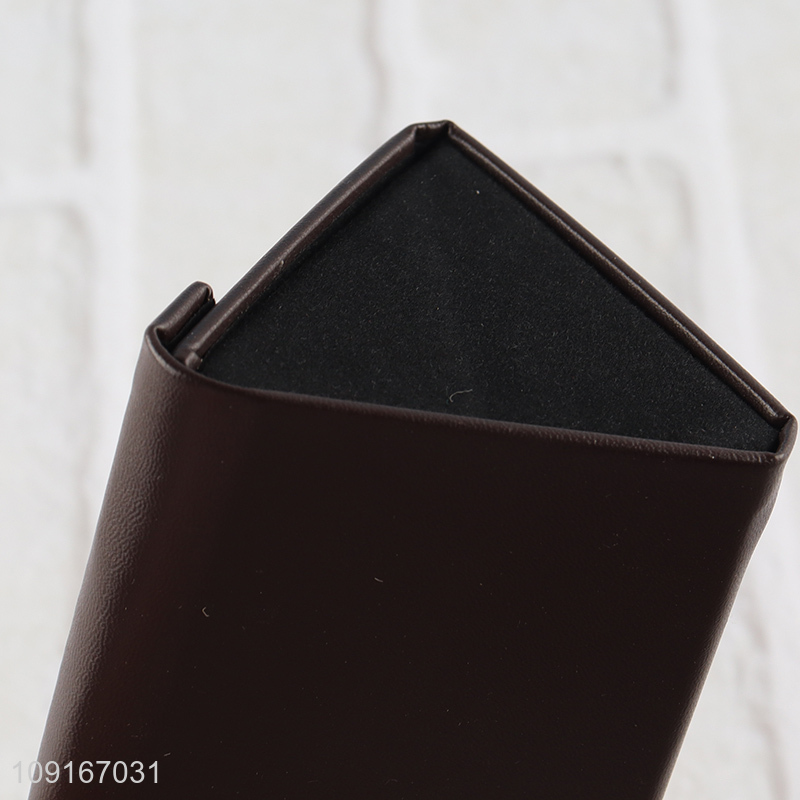 Low price folding triangle glasses box glasses case sunglasses case