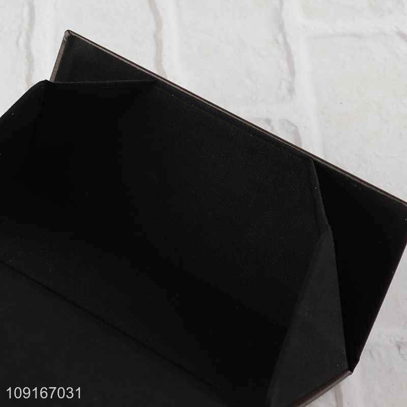 Low price folding triangle glasses box glasses case sunglasses case