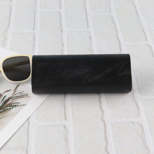 Good quality pu leather glasses box glasses case sunglasses case
