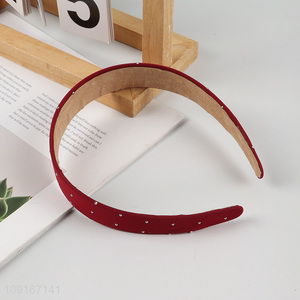 Good Quality Vintage Rhinestone Headbands Hair Hoop for Women Girls