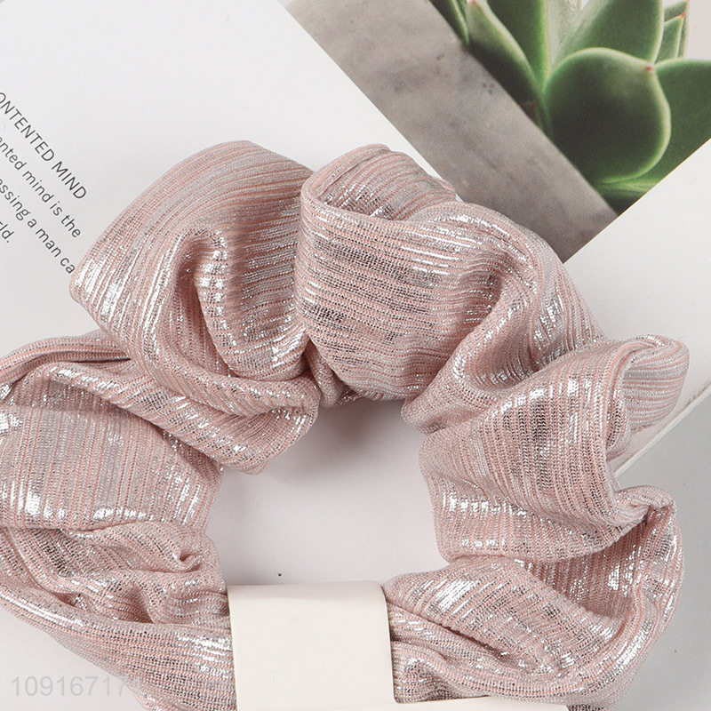 New Arrival Satin Hair Ties Elastic Hair Scrunchies Ponytail Holder