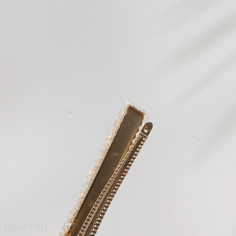 High Quality 2PCS Luxury Hair Clips Hair Barrettes Fashion Hair Accessories