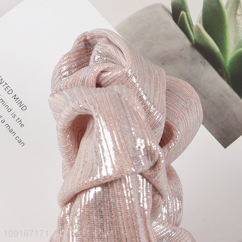 New Arrival Satin Hair Ties Elastic Hair Scrunchies Ponytail Holder