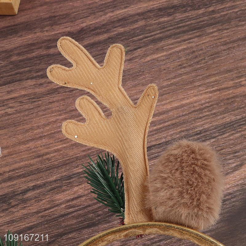 New Product Christmas Headbands Christmas Hair Hoops Holiday Party Headwear