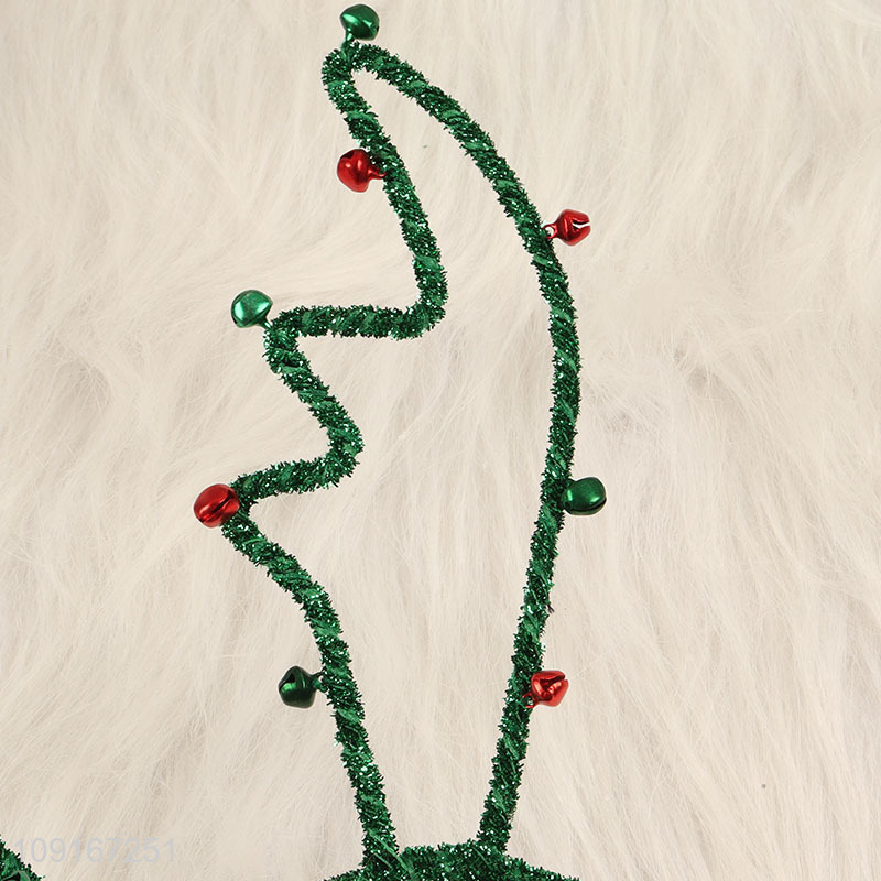 Factory Supply Christmas Headbands Hair Hoops Festive Headbands Photo Props