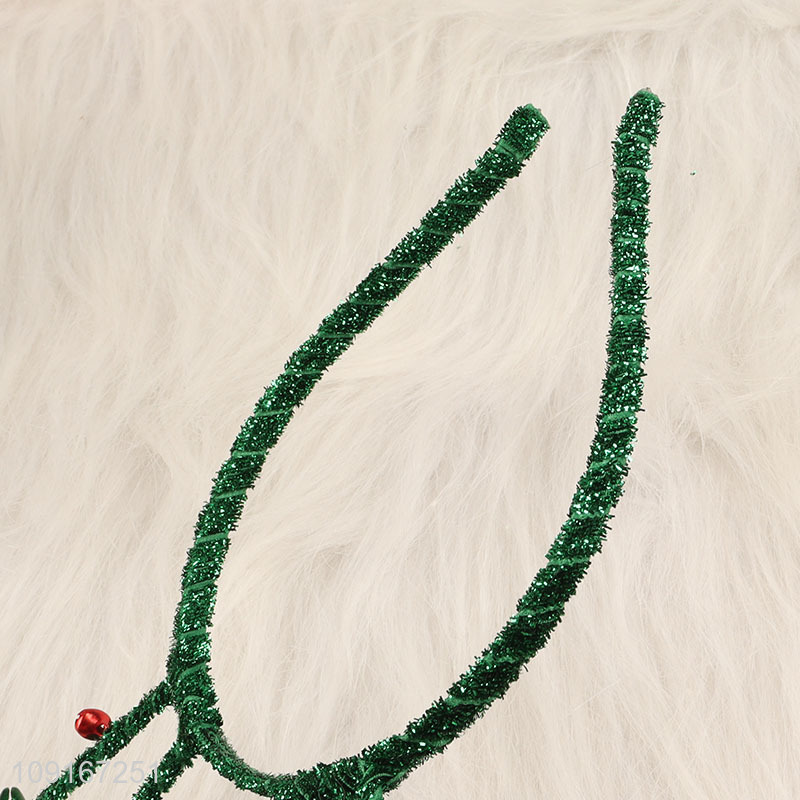 Factory Supply Christmas Headbands Hair Hoops Festive Headbands Photo Props