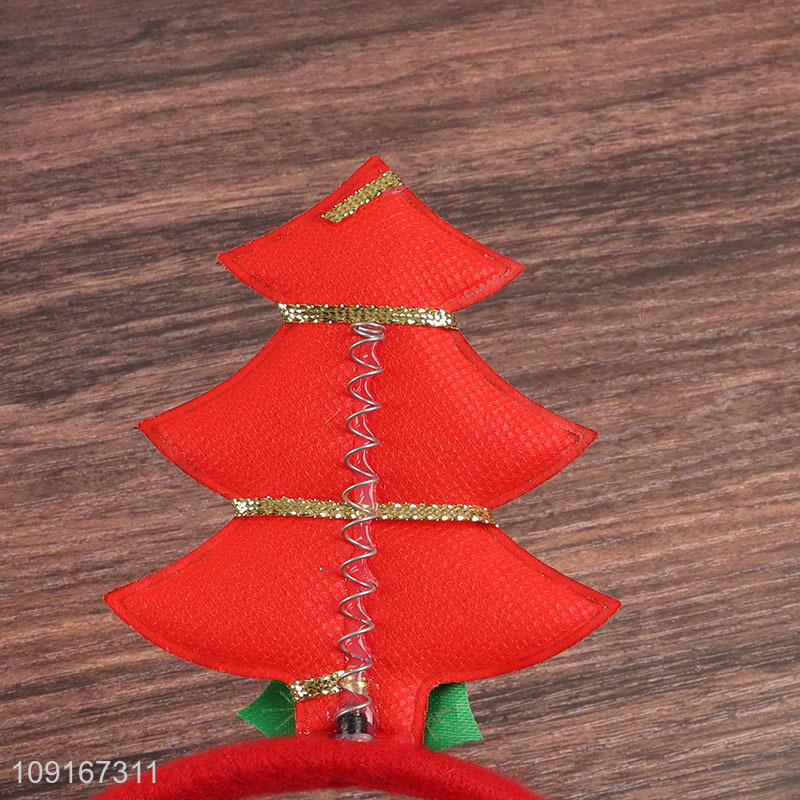 Factory Price Christmas Headbands Christmas Hair Hoops Holiday Party Headwear