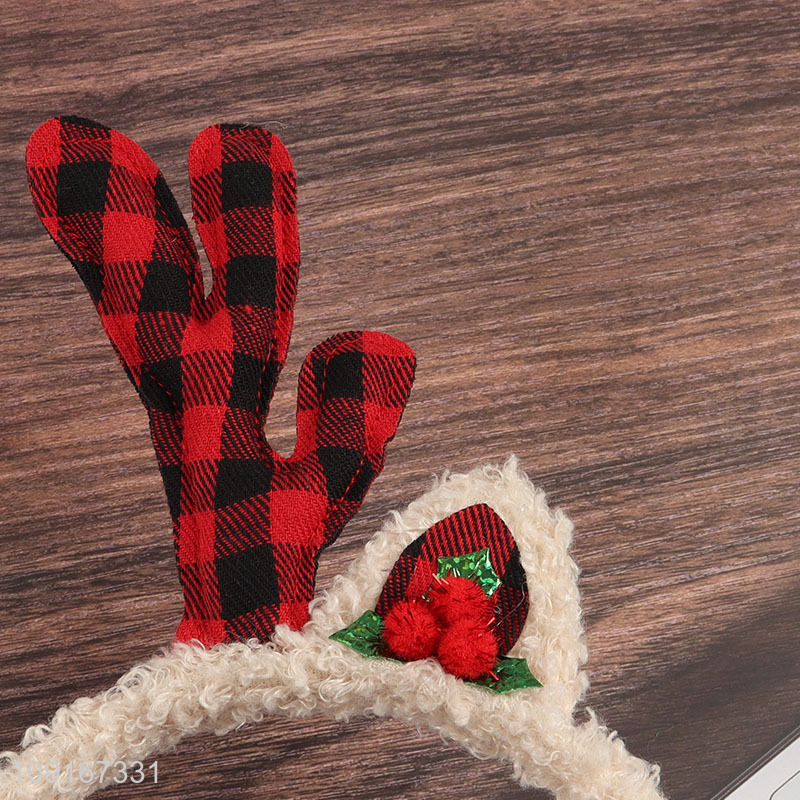 Factory Supply Christmas Headbands Christmas Hair Hoops for Adults Kids Teens