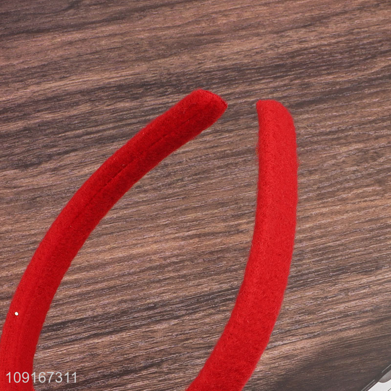 Factory Price Christmas Headbands Christmas Hair Hoops Holiday Party Headwear