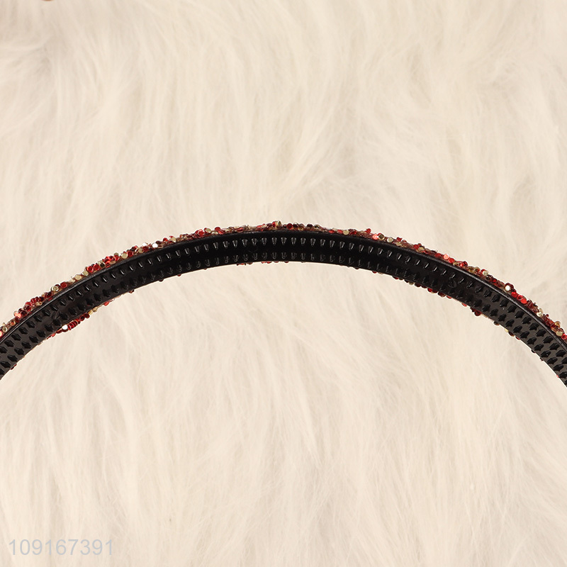 New Arrival Thin Headbands Glitter Sequin Sparkly Headbands for Women